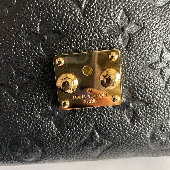 Pochette Metis black empreinte with dust bag, box. - Picture 9 of 13